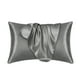 thumbnail image 2 of Funda de almohada de satén para cabello y piel, juego de 2 fundas de almohada de tamaño estándar y paquete de 2 fundas de almohada de satén suave (50,8 x 76,2 cm), 2 of 7