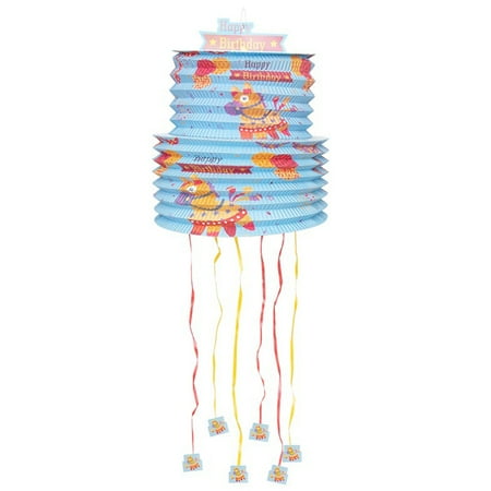 

NUOH Hanging Pendant Charming Foldable Lightweight Traditional Mexican Themed Pony Lantern Pinata for Festival