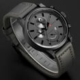 thumbnail image 5 of Curren Men's Casual Sport Quartz Watch Mens Watches Top Brand Luxury Quartz-watch Leather Military Watch Wrist Male Clock Drop - Quartz Wristwatches, 5 of 6