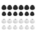 thumbnail image 6 of OUNONA 4 Sets Earbuds Cover Earplugs Earphone Caps 1X1X1CM Black, 6 of 8