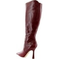 thumbnail image 3 of Sam Edelman Women's Elia Pointed Toe Knee High Boot Cabernet Red Wide Calf 8M, 3 of 6