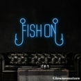 thumbnail image 2 of Glowneon Fish on Neon Sign, Man Cave Decor, Fishing Club Decor, Fishing Lover Gifts, Dad Gifts, 2 of 5
