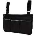 thumbnail image 2 of Sac Latéral pour Fauteuil Roulant avec Rayures Réfléchissantes, Pochettes de Rangement Imperméables pour Fauteuil Roulant, Scooter, Marcheur, 2 of 11