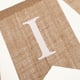 thumbnail image 3 of Bandera de arpillera con temática invernal, impresión creativa de letras, guirnalda de cola de golondrina, banderines de copos de nieve, banderines de lino, suministros para fiestas, decoraciones, 3 of 5