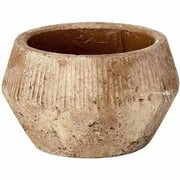 Modern Concrete Pot, 9.5" x 6"