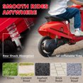 thumbnail image 5 of Qaba Kids Motorcycle, 24V Electric Motorcycle with Rear Suspension, LED Lights, Ride On Toy with 3-Speed Control for 8-12 Years Boys and Girls, Red, 5 of 9