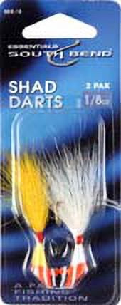 (2 pack) Hurricane Shad Darts 1/8 oz Assorted - SD2-18, Fishing Jigs