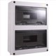thumbnail image 1 of Caja de Conexiones Serie HT de 24 Vías, IP65, Resistente Al Agua, para Exteriores, de Plástico, para Interruptores Automáticos., 1 of 8