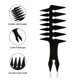 thumbnail image 4 of Peine para la cabeza de aceite para hombres Peine para el cabello Cabeza trasera Estilo Barba TFixol Peine, 4 of 7