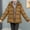 Khaki, variant on Women's New Down Padded Jacket Short Padded Jacket Loose Winter Thick Bread Coat Coat Padded Jacket Maternity Hoodie Olive Coat Women Jacket with Hood for Women Ladies Jackets Women Jackets And Coats