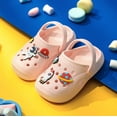 thumbnail image 3 of Kids Garden Clogs Boys Girls Cute Cartoon Astronaut Charms Clogs Toddler Slippers Beach Slip On Shoes Slides Sandals, 3 of 6