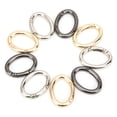 thumbnail image 1 of Spring Ring Buckle,9Pcs Spring Ring Buckle Shaped Ring Buckle Spring Ring Breakthrough Technology, 1 of 5