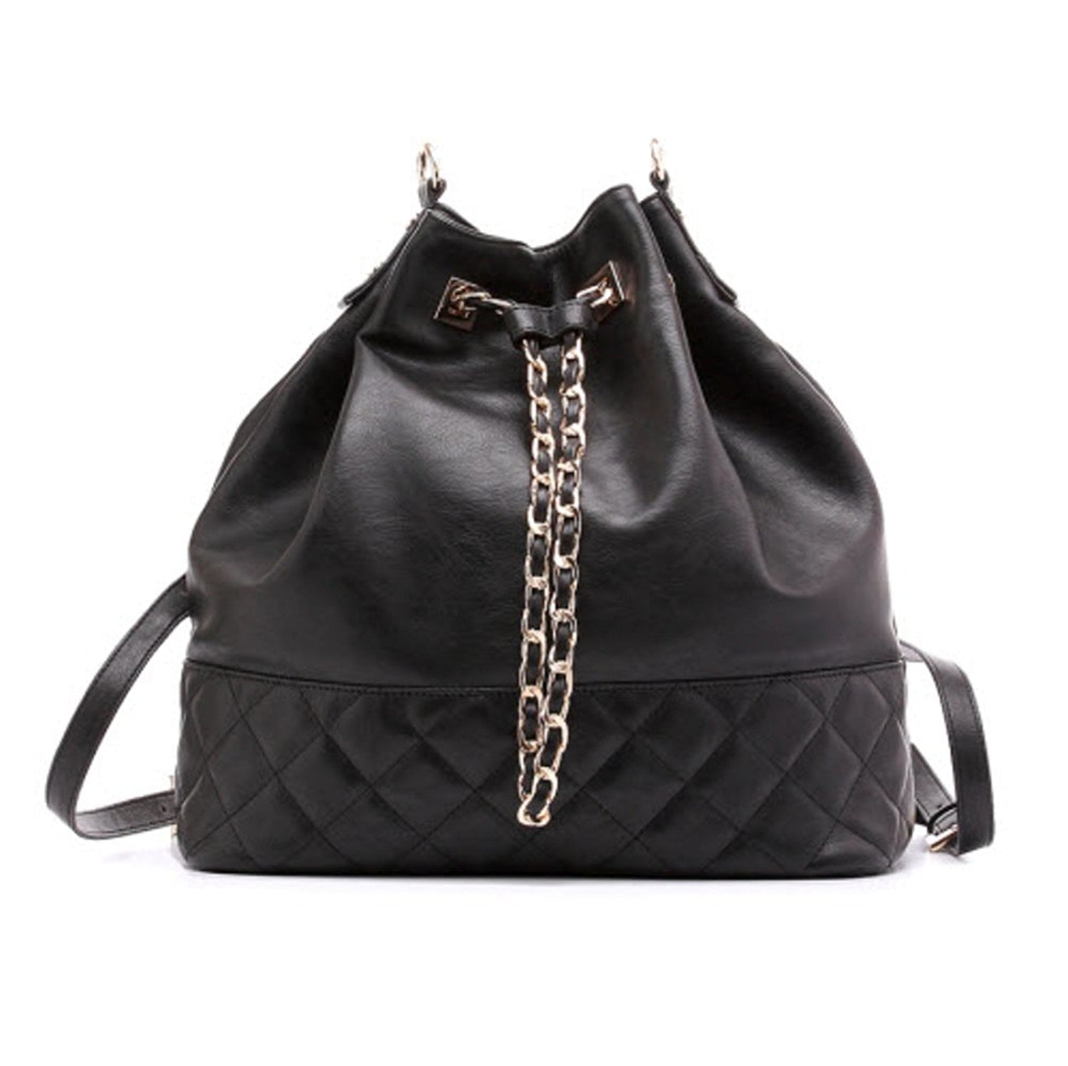 large black bucket bag