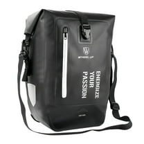 Bike Bag Rainproof Bike Pannier Bag 27L Bicycle Cargo Rack Saddle Bag Shoulder Bag Laptop Pannier Bicycle Carrier Bag Professional Cycling Accessories)