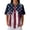 #02 Navy, variant on 250 Years Of Freedom T-Shirts for Women 1776-2026 Stars and Stripes Print Button Down V-Neck Polo Shirts Freedom Regular Fit Soft Spring Daily Tees,S,#02 Watermelon Red