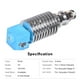 thumbnail image 5 of Impresora 3D 24V I3 Mega Hotend V5 J-head Hotend Bowden Extrude Kit con cable calefactor de Carevas  Suscribirse, 5 of 7
