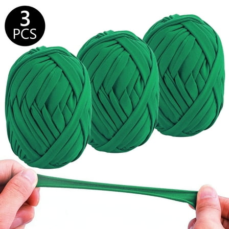 Tripumer 3 Pcs Green Soft Garden Twine Flexible Plant Tying String for Climbing Veggies Flowers Crafts Home Use