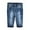 MidBlue-2666, variant on KIDSCOOL SPACE Infant Jeans,Baby Toddler Elastic Band Inside with D-ring Distressed Soft Stretch Denim Pants,Light Blue,2-3 Years