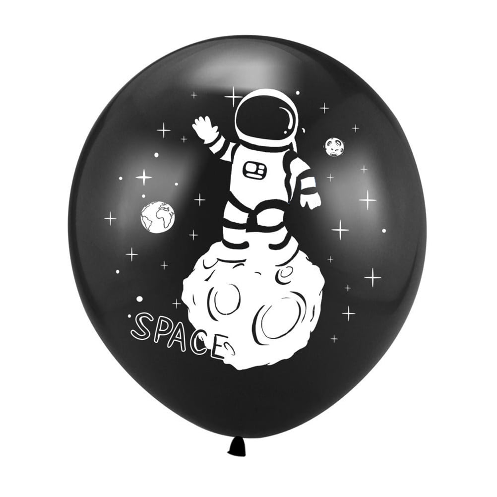 Blue Black Space/Astraunaut/Boss Baby Theme Latex Balloons - Set
