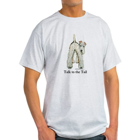 Wire Fox Terrier T-shirt - CafePress - Wire Fox Terrier Tail WFT - Light T-Shirt - CP