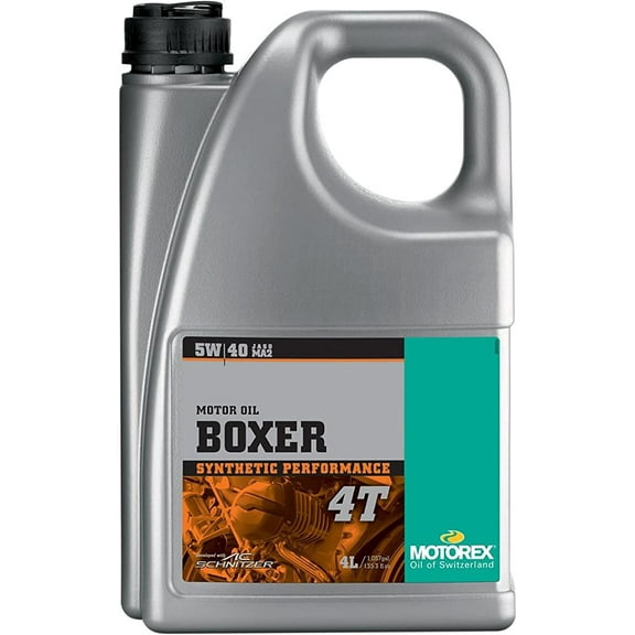 Motorex 4 Lboxer 4T 5W40 4L 113232 New