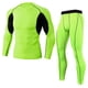 thumbnail image 1 of Sonducket Conjuntos de ropa interior térmica de invierno para hombre, Calzoncillos largos a prueba de viento, mallas elásticas de manga larga, traje para conjuntos de ropa Verde SG Sonducket AP013580-07, 1 of 6