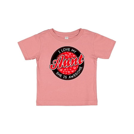 

Inktastic I love my Aunt Gift Baby Boy or Baby Girl T-Shirt