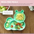 thumbnail image 2 of Melii Silicone Suction Plates, Bumblee Bee and Caterpillar, 2 of 6