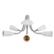 thumbnail image 3 of Lámpara PortaE27 ajustable para adaptador de luz LED Multiconversión (5 cabezales) Likrtyny  Para estrenar, 3 of 8