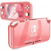 Fintie Soft TPU Case for Nintendo Switch Lite 2019 - [Crystal Clear] Shock-Absorption and Anti-Scratch Protective Cover for Switch Lite Console 2019, Shining Transparent