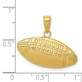 thumbnail image 4 of 14K Yellow Gold Charm Pendant Men'S 14 mm 24 Polished Medium Football, 4 of 4