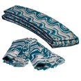 thumbnail image 1 of Machrus Upper Bounce Trampoline Appearance Replacement Set, 8' Round Safety Pad with 8-pole Sleeve Protectors - Maui Marble, 1 of 6
