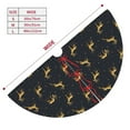 thumbnail image 3 of Yiaed Christmas Deers Print Christmas Tree Skirt , Tree SkirtsTree Mat for Christmas Winter Holiday Indoor Decorations-30", 3 of 7