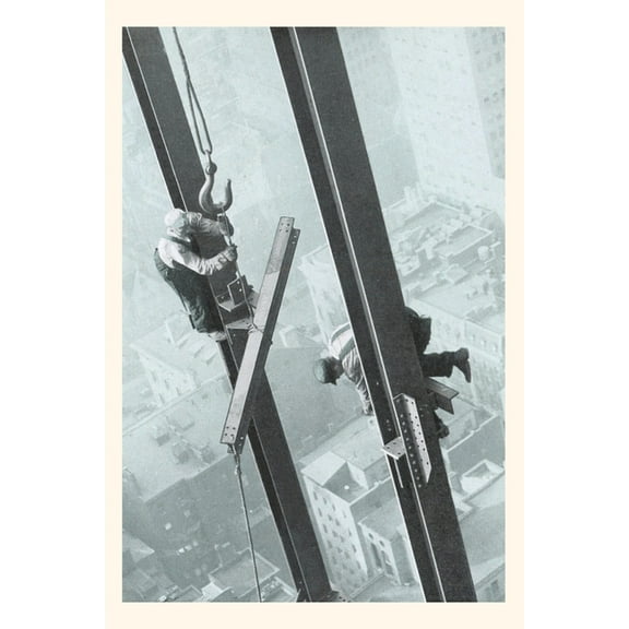 Pocket Sized - Found Image Press Journals: Vintage Journal High-Rise Construction (Paperback)