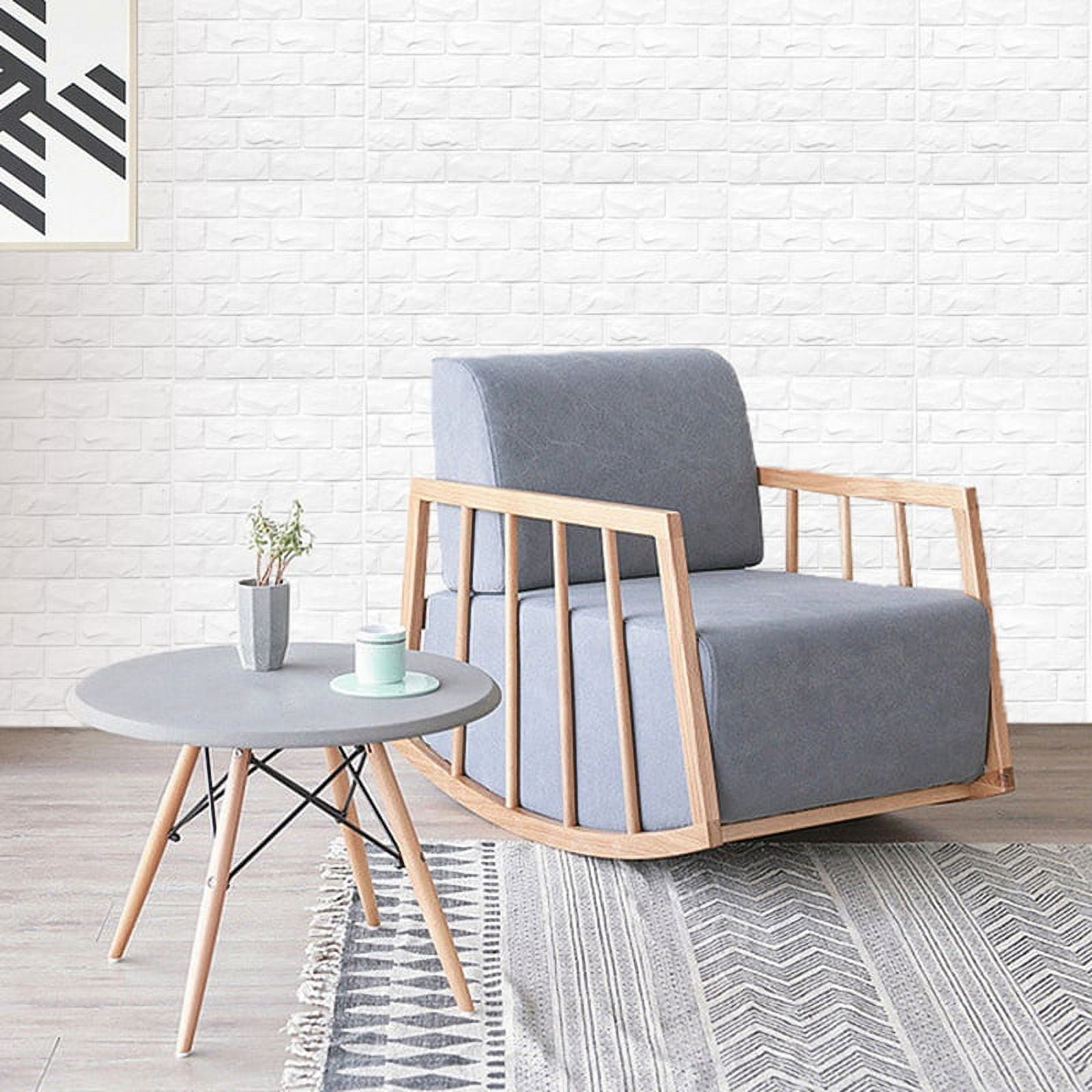 30 Pcs 3D Wall Panels Peel and Stick Foam Brick Wallpaper Self Adhesive Waterproof Covering for Decor