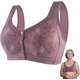 thumbnail image 1 of Wm Stylist Bra For Seniors Front Closure,glamorette Cotton Front Closure Bra,wide Shoulder Straps Cotton Front Closure Bra, 1 of 4