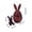 Brown-6C-home supplies, variant on LEFTHIGH Home 3D Printed Easter Bunny Fidget Toy Movable Joint Figurine Holiday Decoration Gift for Desk Shelf Home Party Decor 5.98x3.35x3.35in Home