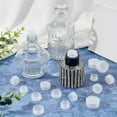 Roofei 50Pcs Salt and Pepper Shaker Stoppers Plastic Salt Shaker Plug Stopper 1/2 to 7/8 Inch