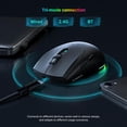 thumbnail image 3 of Ratón Gamer Inalámbrico KYSONA 12000 DPI Tri-Modo Batería de 80 Horas, 3 of 6