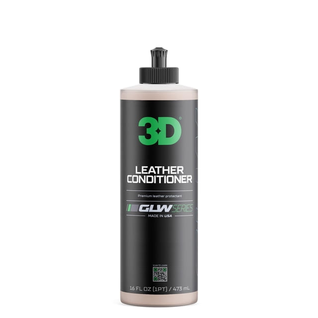 Acondicionador de cuero 3D GLW Series 473 ml con protección UV