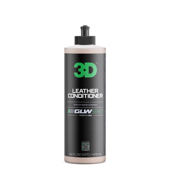 Acondicionador de cuero 3D GLW Series 473 ml con protección UV