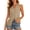 Khaki, variant on Sleeveless Blazer Jackets for Women Slim Fit Casual Button Down Blazer Vest Coat Solid Color V Neck Waistcoat for Work Travel Black X-Large