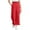 Red, variant on Lenpel Girls' Pants Ruffle Elastic High Waisted Button Front Pull on Wide Leg Pants Loose Casual Trousers with Pockets