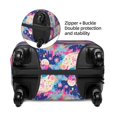 thumbnail image 3 of Haiem Skull rainbow color space Luggage Cover Printed Suitcase Covers for Luggage Elastic Washable Suitcase Protector Fits 18-32 Inch Luggage-X-Large, 3 of 8
