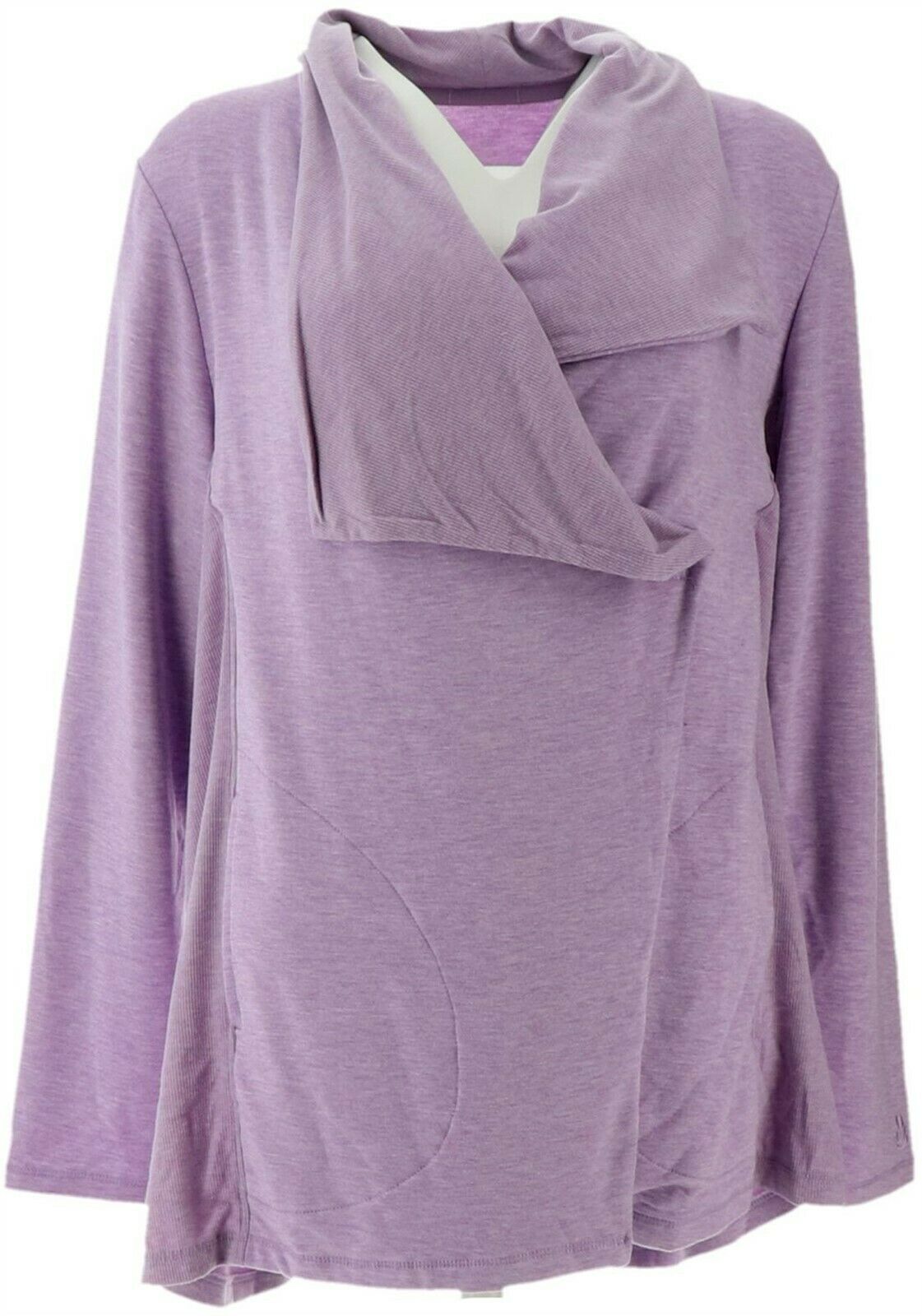 Cuddl Duds Comfort Drape Front Wrap 