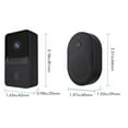 Two Way Audio Aiwit App WiFi Smart Camera Door Bell Wireless Ring Video