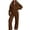 BBZ76-Brown, variant on VV AVEORS Sweatsuits Women 2 Piece Outfit Zip Up Jacket Comfort Jogger Set Fleece Hoodie And Sweatpants Set Matching Sweat Sets Dark Gray XL