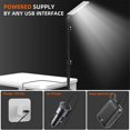 thumbnail image 3 of Portable Camping Light with 1.8M Adjustable Telescopic Rod LED Selfie Light Photography Light with Tripod for Camping, 3 of 5