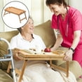 thumbnail image 4 of Bandeja De Cama Con Asas Mesa De Cama Parejas Comer Trabajar Escritorio De Cama De Oficina Perezoso, 4 of 8