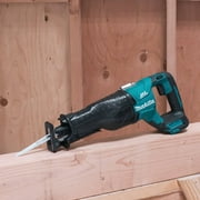 Makita 18V LXT Brushless Reciprocating Saw (XRJ05Z) – 1-1/4 in Stroke, 3,000 SPM, Variable Speed, Tool Only